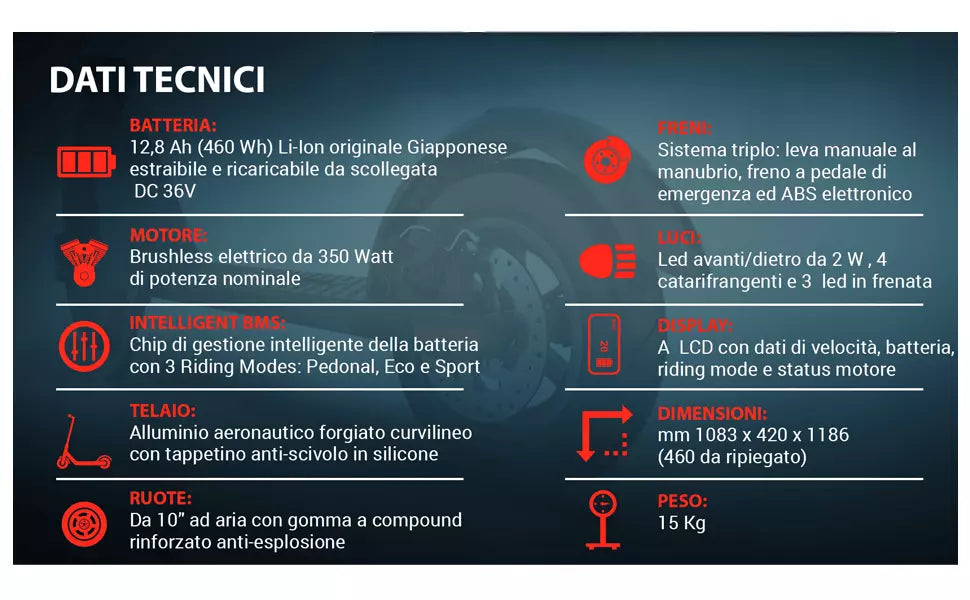 Monopattino Super X8