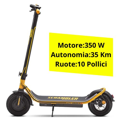 monopattino ducati city cross e